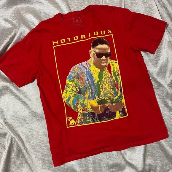 Red Notorious B. I. G. tee - Picture 1 of 7